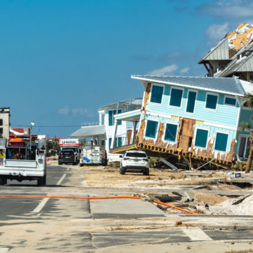 Climate change resulting in bigger and more destructive hurricanes in the USA